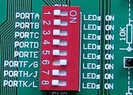 A resistor is serially connected to LEDs in order to limit