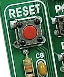 RESET CIRCUIT 17 In addition to other push-buttons, there is one red button on the far left