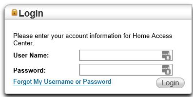 1. Log on to Home Access Center. 2. Move the pointer over your user name in the banner. Then, click My Account. 3.