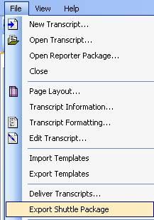 This file is called a SRP file and can be imprted using the Shuttle Editin.