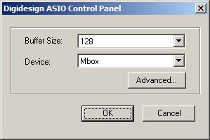 Changing ASIO Driver Settings Changing ASIO Driver settings is done in your third party ASIO program. Refer to the documentation that came with your software program.