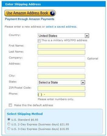 20 Checkout by Amazon Address Selection Page Integration Address Selection Page Integration Description In addition to placing the Inline Checkout button or Express Checkout button on your shopping