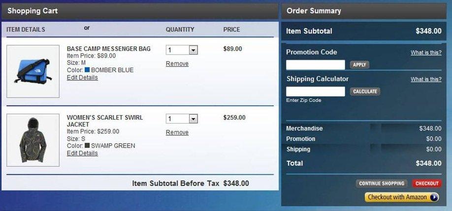 Checkout by Amazon Sample Integration 9 Sample Integration Initiating Inline Checkout The Checkout with Amazon button allows your buyers to indicate that they'd like to access their Amazon account