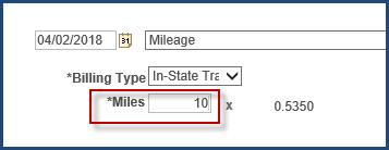 When the Expense Type is Meals, click the GSA Per Diem Rates link. You will be taken to the GSA website to access a table of Per Diem rates based on the travel destination.