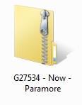 Step 13 You will now see the below, two files for the 1 song, and the zipped file, you can delete the zipped