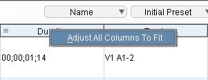 4 Browsing the Database To change the order of the columns displayed: 1. Select the column you want to move. 2. Keep the mouse button down and drag the column into the desired position.