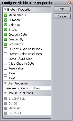 4 Browsing the Database Adding Properties to the Object Inspector Display The Object Inspector s Properties tab shows a predefined set of properties for each asset.