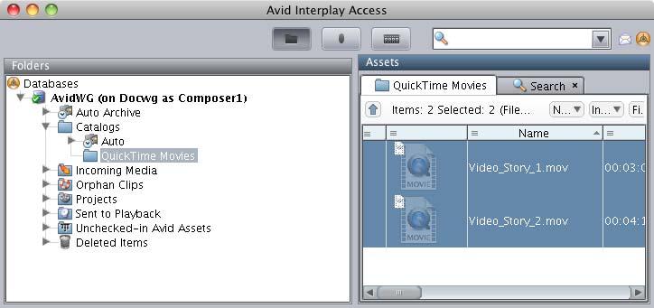 Working with QuickTime Reference Movies in an Interplay Environment To export a QuickTime reference movie and copy it to a folder: 1.