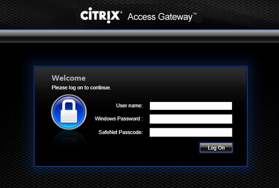 Running the Solution Verify the integration solution after you have successfully configured the Citrix NetScaler 10.5 for SAM authentication.
