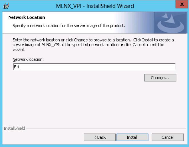 WinOF VPI for Windows Rev 4.60 Step 5.