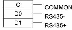 3-Point Form C (NO/NC) Output Connector Q3 Output 3 Normally Open (NO) C Output 3 Common Q3 (Not) Output 3 Normally Closed (NC) If an optional Ethernet Card is installed, the DIP Switches on the Base