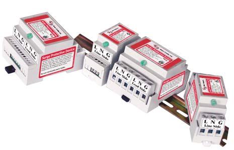 Din Rail Surge Protective Device for SCADA Systems The TST Series of SPDs (surge protection devices) are designed to protect sensitive electronic equipment from the harmful effects of transients and