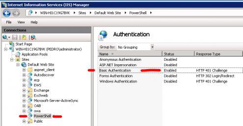 Exchange Management Console Microsoft Exchange Microsoft Exchange On-Premises Toolbox Role Based Access Control (RBAC) User Editor. The user name must have Remote PowerShell rights.