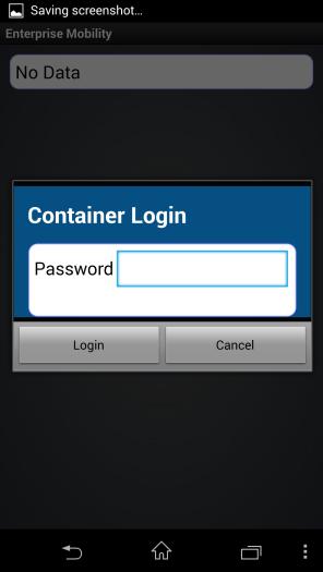 14. Check Protect the messaging inside the secure container.