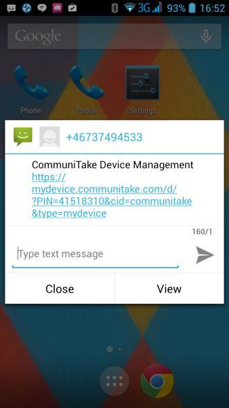 TO ENROLL AN ANDROID DEVICE The