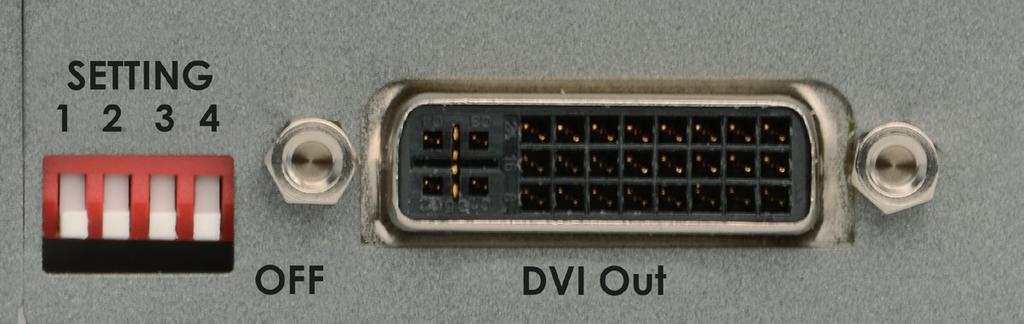 CONNECTING THE DVI DETECTIVE PLUS How to Connect the DVI Detective Plus STOP: Before proceeding, make sure that the write protect switch is in the E (write enabled) position and all DIP switches are