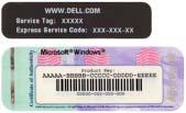 Express Service Code Microsoft Windows License Label Service Tag and Microsoft Windows Product Key These labels are located on your computer.