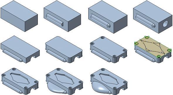 The concept of Assembly and components is a very important one in 123D.