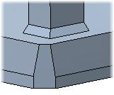 Hole features are parametrically created features that are placed on existing model geometry.