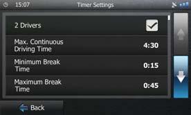 The timer defaults are the same but the timers will count down for each driver individually. 6.