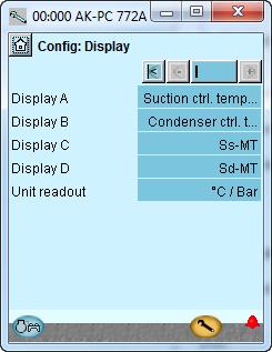 Configuration - continued Setup Display 1. Go to Configuration menu 2. Select Display setup 3 - Display setup 3.