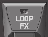 ) Using pedals to select a LOOP FX (Pedal Function mode) 1 Hold down the [LOOP FX] pedal for two seconds or longer to put the RC-300 in Pedal Function mode; now you can use the TRACK 3 pedals to