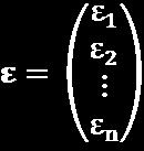 ..k is the coefficient of the ith regressor, Β 0 is the value of the intercept, ε is the error term assumed to have zero mean and {ε i }