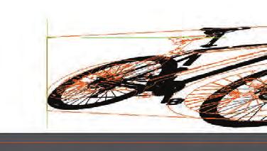 1 Choose 2 Envelope from the Artboard Navigation menu in the lower-left corner of the Document window. 2 Click to select the bicycle on the artboard with the Selection tool ( ).