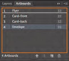 Reordering artboards When you navigate your document, the order in which the artboards appear can be important, especially if you are navigating the document using the Next artboard and Previous