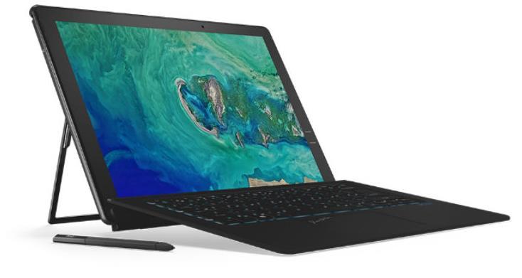 Option 3: Acer Switch 5 Full HD+ (2160x1440) 12" touch display Intel