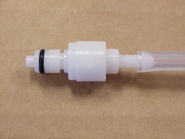 Section 5: Installation of Non-Porous Print Heads 3. Install all fittings into tubing per the supplied diagrams.