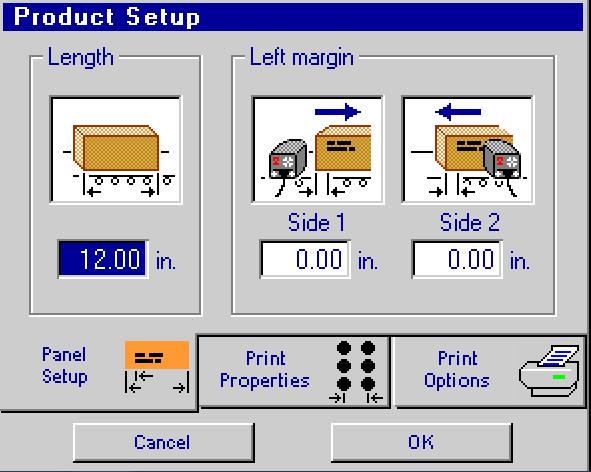 Section 8: Message Functions Time Code Button Date Code Button Product Count Button Variable Field Button Logo Button Bar Code Button Message Attachment Button: Touch the Message Attachment button to