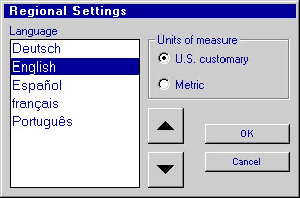 Regional Settings On the Home Screen, touch Control Panels, then Regional Settings. Section 9: Utility Functions Select the language and desired units of measure.