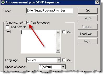 99. Then click the Text to speech check box. 100.
