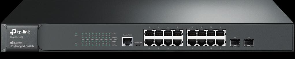 The IP-MAC-Port Binding and Access Control List (ACL) functions protect against broadcast storm, ARP and Denial-of-Service (DoS) attacks, etc.