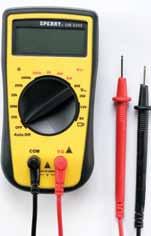 Styling with rubber gripping areas z Benchmark proven durability for impact, heat, vibration and crush z Multiple functions and features in single designs 62 Series Digital Multimeters The compact