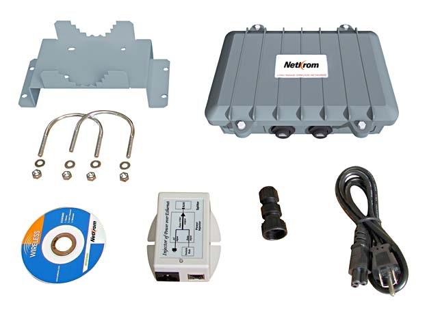Hardware 1 Package contents Take a moment to ensure you have all of the following parts in your Outdoor Waterproof Unit installation kit before you