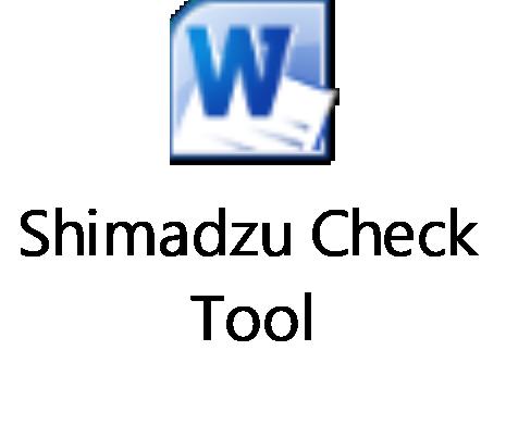 Installation Software Driver Check Tool Shimadzu Driver Check Tool: Shimadzu offers a possibility to check the Shimadzu