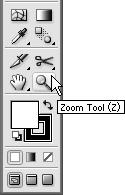2. Interface Illustrator CS H O T The Toolbox The Illustrator Toolbox is similar to other Adobe software in that tools are organized into groups with flyout menus.
