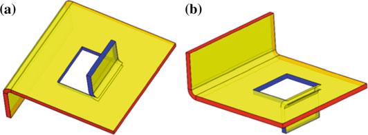 30 R.K. Gupta et al. Fig. 17 Sheet-metal part s outer boundary shell faces and interior boundary shell faces as shown in Fig. 16.