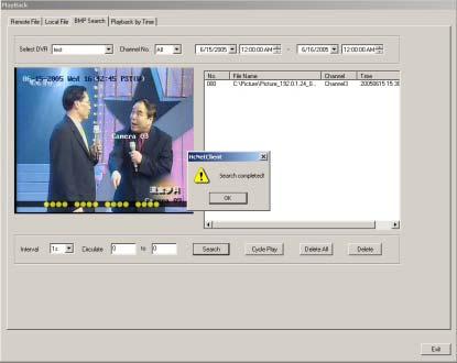 2.10.3 View BMP File In the BMP Search sub dialog,