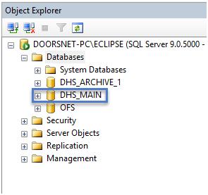 SQL database instance and associated username and password that are used to connect to the restored database. 2.
