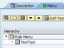 Enter the role name and then on the Menu tab search or enter the catalog you wish to assign roles to.