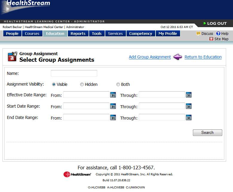 Group Assignments 4. In the Due Date box, enter the date on which the assignment is due.