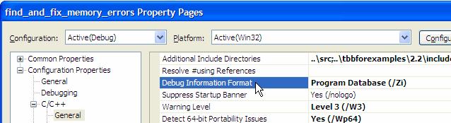Figure 5 Figure 3 Build the Target Verify the Microsoft Visual Studio project is set to produce the most accurate, complete results.