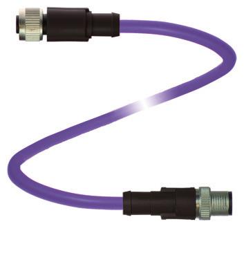 Product Description 2.2.4 Connection cable to the PROFIBUS DP interface The IDENTControl Compact has a B-coded M12 socket and is connected to the network using a suitable cable. Figure 2.