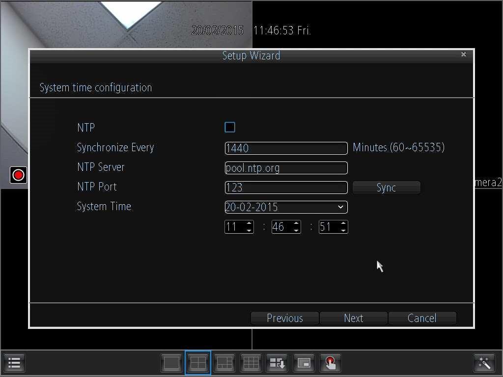 settings to enable remote access of the NVR. 8.