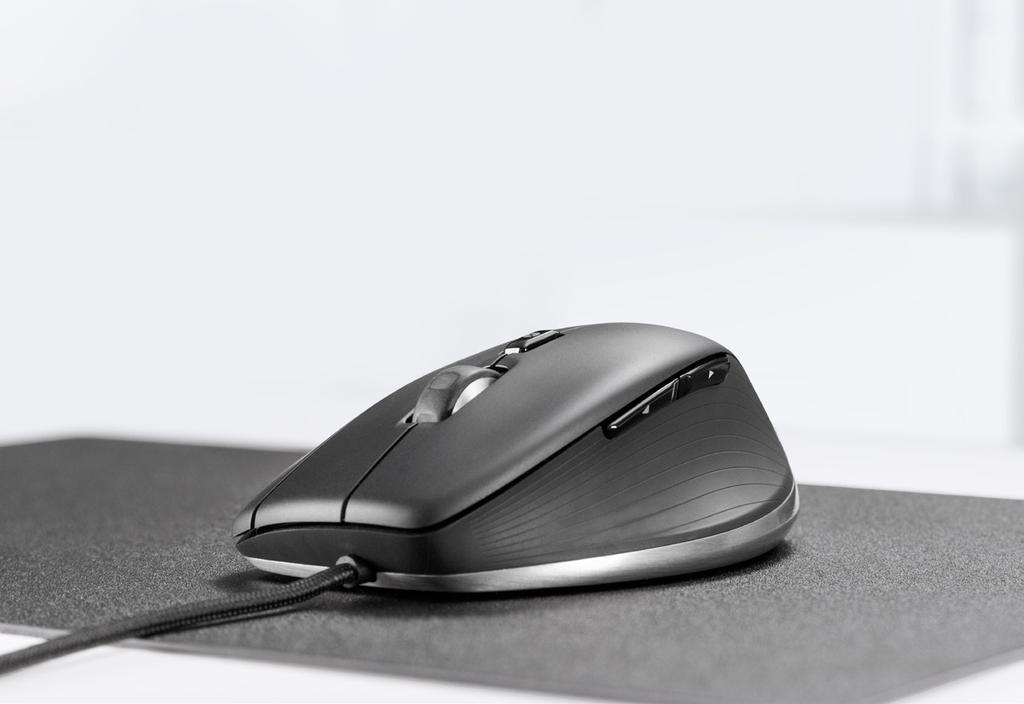 CadMouse Product Line CadMouse THE MOUSE FOR CAD PROFESSIONALS A full size wired mouse with a high precision laser sensor with 8.