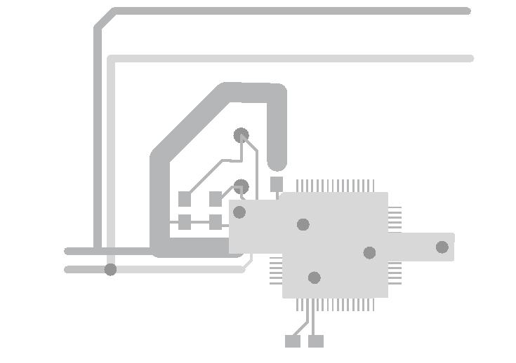 PCB layout recommendations AN2860 Figure 4.