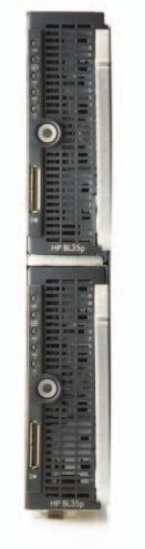 The ProLiant BL35p Server Blade shares the same infrastructure components as all ProLiant BL p-class server blades, allowing customers to enjoy additional benefits from the HP BladeSystem